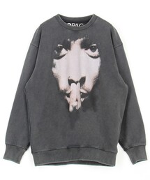 FREAK'S STORE | 2PAC ツーパック 別注 ビッグシルエット 両面プリント クルーネック スウェット(スウェット)