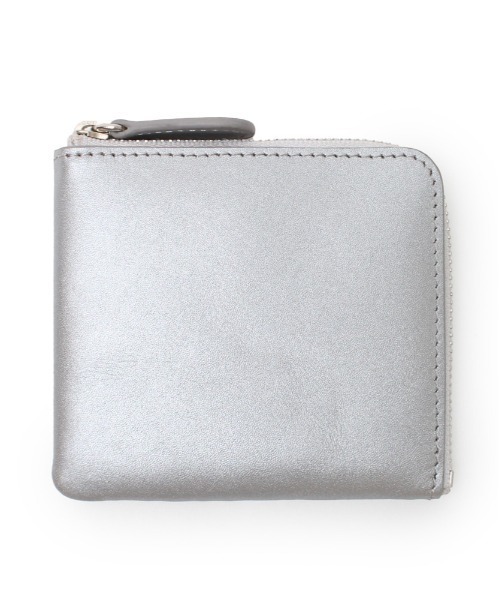 and it_（アンドイット）の「レザーコインケース（コインケース・レディース・セージグリーン/シルバー/ブラック・FREE）」の3枚目の写真