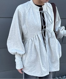 Ameri | SYMMETRY PEPLUM SWEAT TOP(Tシャツ/カットソー)