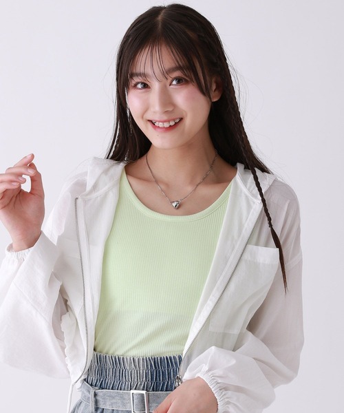 repipi armario（レピピ アルマリオ）の「【吸水速乾】ベーシックタンクトップ（タンクトップ・キッズ・サックスブルー/イエロー/ブラック/その他/アイボリー/ライム/ピンク・LARGE/MEDIUM/SMALL）」の4枚目の写真