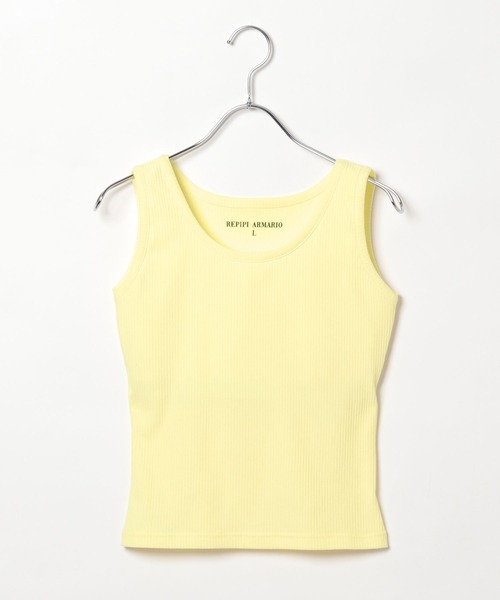 repipi armario（レピピ アルマリオ）の「【吸水速乾】ベーシックタンクトップ（タンクトップ・キッズ・サックスブルー/イエロー/ブラック/その他/アイボリー/ライム/ピンク・LARGE/MEDIUM/SMALL）」の5枚目の写真