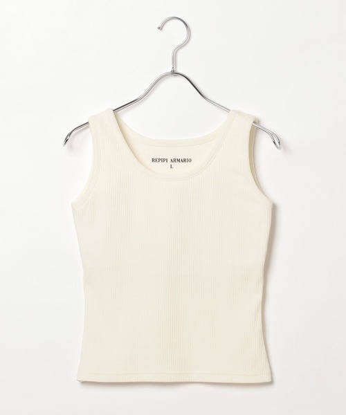 repipi armario（レピピ アルマリオ）の「【吸水速乾】ベーシックタンクトップ（タンクトップ・キッズ・サックスブルー/イエロー/ブラック/その他/アイボリー/ライム/ピンク・LARGE/MEDIUM/SMALL）」の2枚目の写真