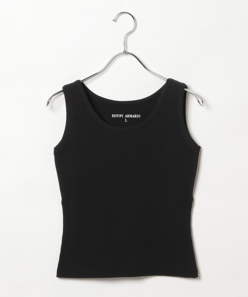 repipi armario（レピピ アルマリオ）の「【吸水速乾】ベーシックタンクトップ（タンクトップ・キッズ・サックスブルー/イエロー/ブラック/その他/アイボリー/ライム/ピンク・LARGE/MEDIUM/SMALL）」の3枚目の写真