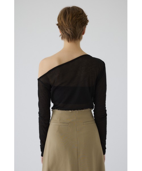 Asymmetry cut tops アシメトリーカットトップス（Tシャツ
