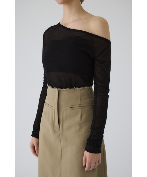 超爆安 Asymmetry cut tops アシメトリーカットトップス（Tシャツ トップス