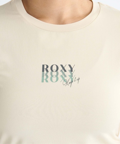 ROXY(ロキシー)の「TAKE YOUR TIME /ロキシー水陸両用サイドスリット半袖Tシャツ(Tシャツ/カットソー・レディース・カーキ/ベージュ/ブラック・MEDIUM/LARGE/SMALL)」の10枚目の写真
