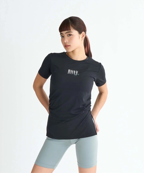 ROXY(ロキシー)の「TAKE YOUR TIME /ロキシー水陸両用サイドスリット半袖Tシャツ(Tシャツ/カットソー・レディース・カーキ/ベージュ/ブラック・MEDIUM/LARGE/SMALL)」の12枚目の写真