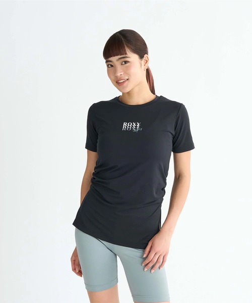 ROXY(ロキシー)の「TAKE YOUR TIME /ロキシー水陸両用サイドスリット半袖Tシャツ(Tシャツ/カットソー・レディース・カーキ/ベージュ/ブラック・MEDIUM/LARGE/SMALL)」の15枚目の写真