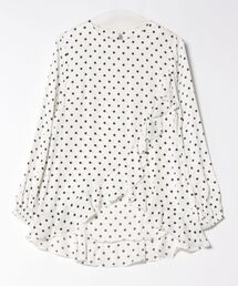 FACE CAMPANA（ファーチェカンパーナ）の「Face Campana/ファーチェカンパナ 【2025S/S新作】ドットフリルチュニックブラウス（シャツ/ブラウス）」