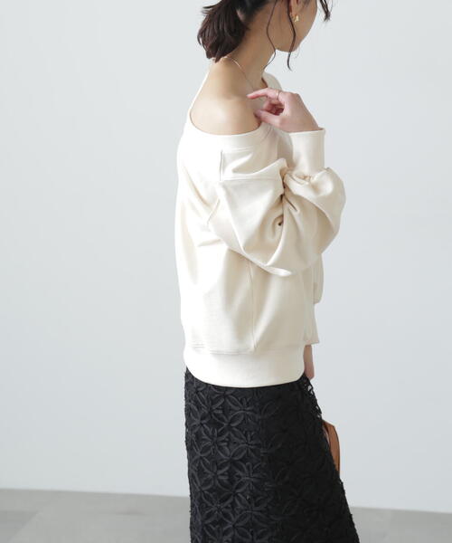 FREE'S MART（フリーズマート）の「◆オフショルスウェット（スウェット・レディース・ホワイト/ブラック/ホワイト系その他・FREE）」の20枚目の写真