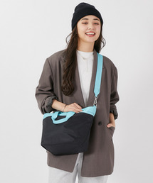 LeSportsac（レスポートサック）の「BUCKET TOTE ディープシー/ペールターコイズ（トートバッグ・メンズ）」