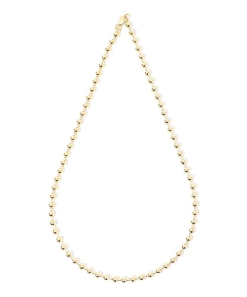 Laura Lombardi(ローラロンバルディ)の「LAURA LOMBARDI Ball Chain ゴールドネックレス(ネックレス・レディース・ゴールド・FREE)」の1枚目の写真