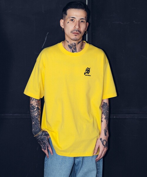 Subciety（サブサエティ）の「icon tee（Tシャツ/カットソー・メンズ・ブラック/サックスブルー/イエロー/ホワイト・X-LARGE/LARGE/MEDIUM/SMALL/XX-LARGE）」の18枚目の写真