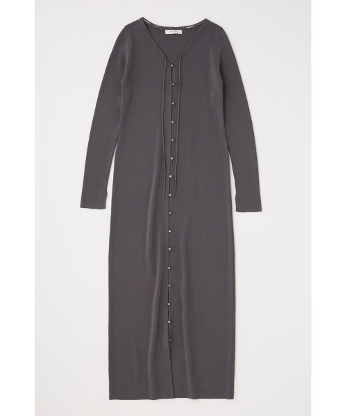 MOUSSY（マウジー）の「LOOP ACCENT ニット ドレス（ワンピース・レディース・キナリ/チャコールグレー/ブラック・1/2）」の13枚目の写真