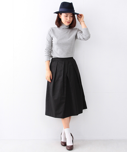 B:MING by BEAMS（ビーミングバイビームス）の「ビーミング by ビームス / サテンミリタリースカート（スカート・レディース・ネイビー/ブラック/カーキ・SMALL/MEDIUM）」の14枚目の写真