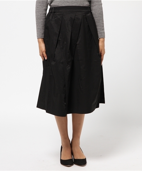 B:MING by BEAMS（ビーミングバイビームス）の「ビーミング by ビームス / サテンミリタリースカート（スカート・レディース・ネイビー/ブラック/カーキ・SMALL/MEDIUM）」の4枚目の写真