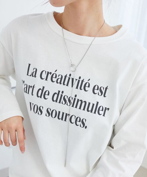 le.coeur blanc（ルクールブラン）の「サークルモチーフラリエットネックレス（ネックレス・レディース・シルバー/ゴールド・FREE）」の8枚目の写真