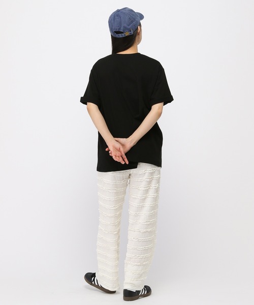 MÜCENT ムセント Tシャツ ホワイト 新品 韓国人気ブランド セール】【UNISEX】MUCENT／レタリングT（Tシャツ/カットソー