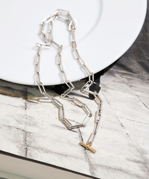 GIGI(ジジ)の「【GIGI/ジジ】アルテミスボーンチェーンネックレス(ネックレス・レディース・シルバー・FREE)」の1枚目の写真