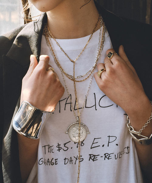 GIGI(ジジ)の「【GIGI/ジジ】アルテミスボーンチェーンネックレス(ネックレス・レディース・シルバー・FREE)」の3枚目の写真