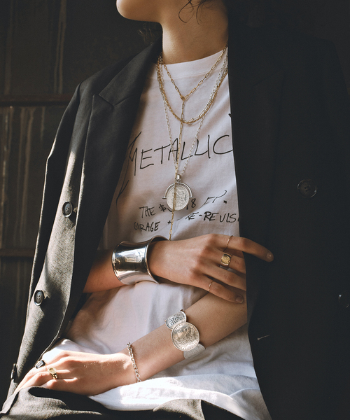 GIGI(ジジ)の「【GIGI/ジジ】アルテミスボーンチェーンネックレス(ネックレス・レディース・シルバー・FREE)」の4枚目の写真