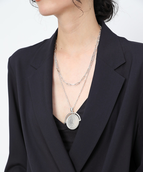 GIGI(ジジ)の「【GIGI/ジジ】アルテミスボーンチェーンネックレス(ネックレス・レディース・シルバー・FREE)」の6枚目の写真