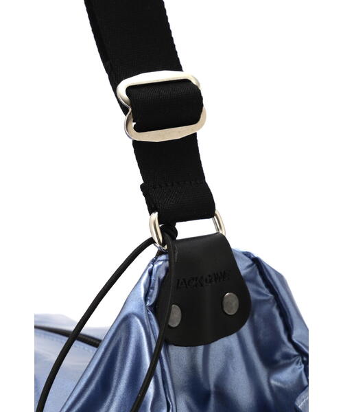 Jack Gomme(ジャックゴム)の「◆【JACK GOMME】ショルダーバッグ(ショルダーバッグ・レディース・シルバー/ブルー・フリ-)」の8枚目の写真