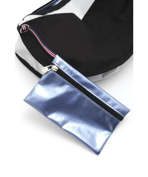 Jack Gomme(ジャックゴム)の「◆【JACK GOMME】ショルダーバッグ(ショルダーバッグ・レディース・シルバー/ブルー・フリ-)」の10枚目の写真