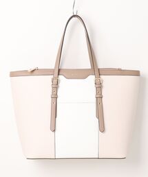 & chouette | バイカラーベルトデザインA4トートバッグ《通勤・通学》(トートバッグ)