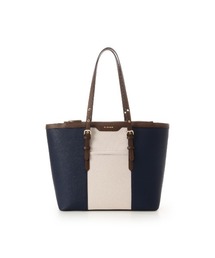 & chouette | バイカラーベルトデザインA4トートバッグ《通勤・通学》(トートバッグ)