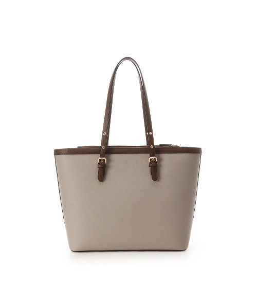 & chouette（アンドシュエット）の「バイカラーベルトデザインA4トートバッグ《通勤・通学》（トートバッグ・レディース・ネイビー/ラベンダー/ダルブルー系/ピンク/グレイッシュベージュ・FREE）」の15枚目の写真