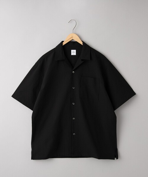 coen(コーエン)の「エンボス加工ビンテージライクオープンカラーシャツ ー吸水速乾ー(シャツ/ブラウス・メンズ・オフホワイト/ブラック/ダークグレー/ベージュ・S/M/L/XL)」の15枚目の写真