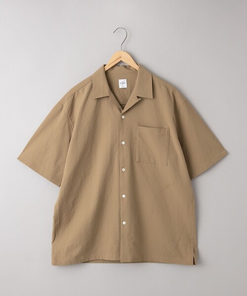 coen(コーエン)の「エンボス加工ビンテージライクオープンカラーシャツ ー吸水速乾ー(シャツ/ブラウス・メンズ・オフホワイト/ブラック/ダークグレー/ベージュ・S/M/L/XL)」の13枚目の写真