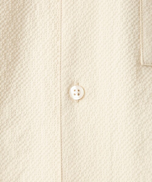 coen(コーエン)の「エンボス加工ビンテージライクオープンカラーシャツ ー吸水速乾ー(シャツ/ブラウス・メンズ・オフホワイト/ブラック/ダークグレー/ベージュ・S/M/L/XL)」の5枚目の写真