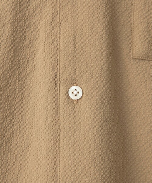 coen(コーエン)の「エンボス加工ビンテージライクオープンカラーシャツ ー吸水速乾ー(シャツ/ブラウス・メンズ・オフホワイト/ブラック/ダークグレー/ベージュ・S/M/L/XL)」の8枚目の写真