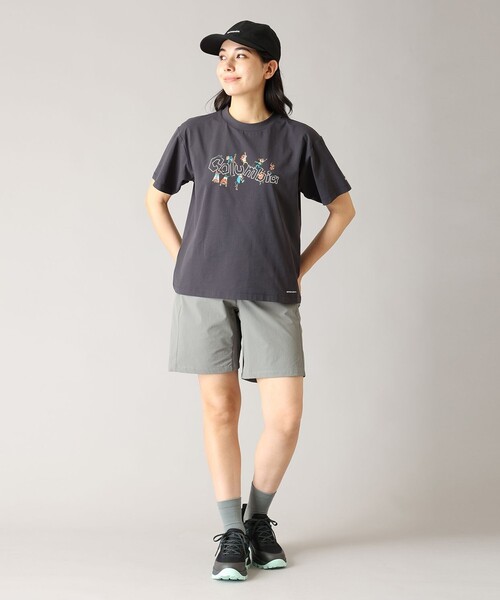 Columbia(コロンビア)の「Columbia/ウィメンズ タイムトゥートレイル ショーツ/コロンビア(その他パンツ・レディース・ブラック/グリーン/ベージュ/グレー/オートミール・M/S/L/XL)」の7枚目の写真