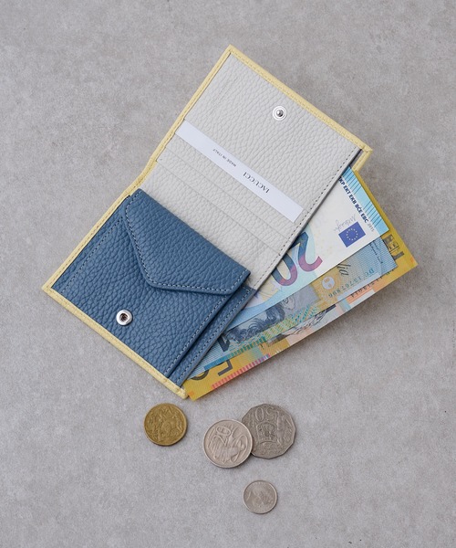 IACUCCI ファッション IACUCCI グレー ジュ二つ折り財布