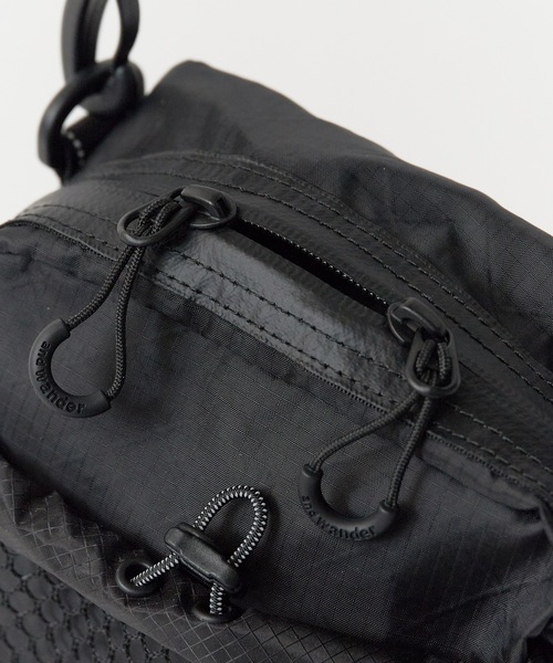 and wander（アンドワンダー）の「and wander/アンドワンダー ECOPAK エコパック（ショルダーバッグ・メンズ・ブラック・FREE）」の8枚目の写真