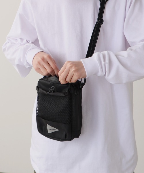 and wander（アンドワンダー）の「and wander/アンドワンダー ECOPAK エコパック（ショルダーバッグ・メンズ・ブラック・FREE）」の17枚目の写真