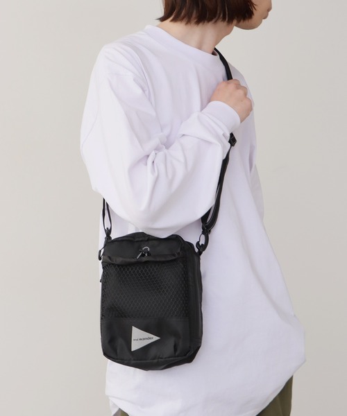and wander（アンドワンダー）の「and wander/アンドワンダー ECOPAK エコパック（ショルダーバッグ・メンズ・ブラック・FREE）」の16枚目の写真