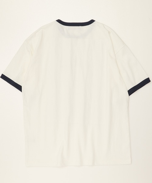 BEVERLY HILLS POLO CLUB（ビバリーヒルズポロクラブ）の「【BEVERLY HILLS POLO CLUB/ビバリーヒルズポロクラブ】刺繍半袖Tシャツ（Tシャツ/カットソー・レディース・ホワイト系3/ブラック系2/ブラック系4/ネイビー系2/ホワイト系1/ホワイト系2/ブラック系1/ブラック系3/ネイビー系1・M/L/LL）」の15枚目の写真