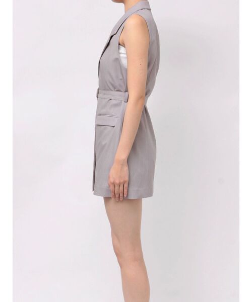 GYDA(ジェイダ)の「ノースリーブジャケット【SETUP着用可】(ベスト・レディース・ベージュ/ブラック/グレー・FREE)」の12枚目の写真