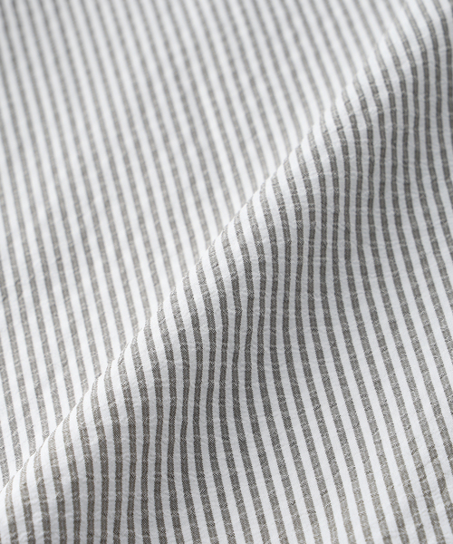 DECOY SINCE 1981(デコイシンスイチキュウハチイチ)の「ジャガードストライプジャケット(ステンカラーコート・レディース・グレー/ネイビー・9号/11号/13号)」の10枚目の写真