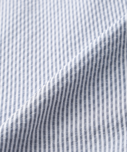 DECOY SINCE 1981(デコイシンスイチキュウハチイチ)の「ジャガードストライプジャケット(ステンカラーコート・レディース・グレー/ネイビー・9号/11号/13号)」の11枚目の写真