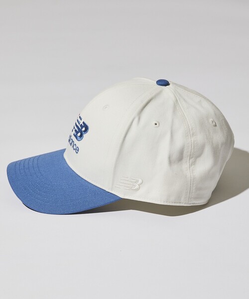 NEW BALANCE（ニューバランス）の「New Balance/ニューバランス 【EXCLUSIVE】 LOGO CAP/LAH51015（キャップ・メンズ・ホワイト/ワインレッド・ONE SIZE）」の9枚目の写真