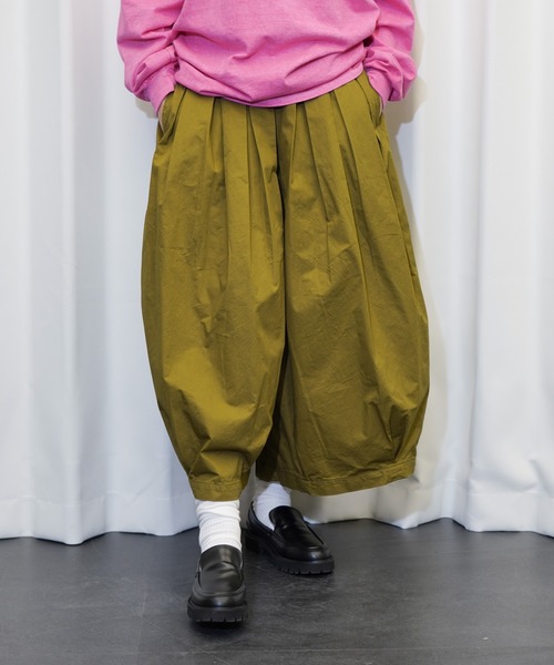 HARVESTY(ハーベスティ)の「HARVESTY / ハーベスティー CIRCUS CULOTTES サーカスパンツ サーカスキュロット(その他パンツ・レディース・レッド/ベージュ/アイボリー/ブラック/オリーブ・1/0)」の17枚目の写真