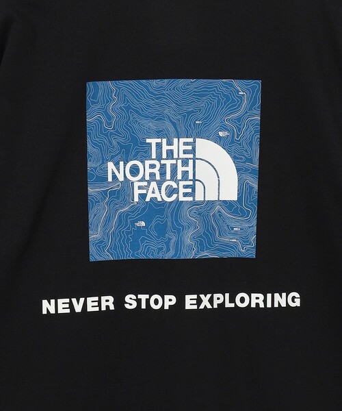 THE NORTH FACE(ザノースフェイス)の「<THE NORTH FACE> ショートスリーブ バックスクエア トラバースロゴ Tシャツ(Tシャツ/カットソー・メンズ・ブラック/ホワイト/ベージュ・XL/L/M)」の4枚目の写真