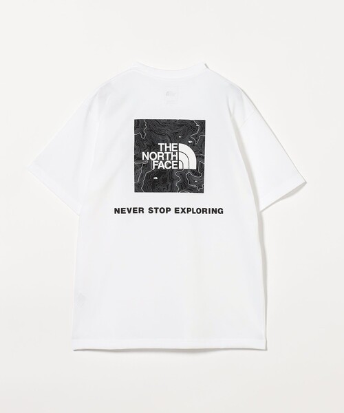 THE NORTH FACE(ザノースフェイス)の「<THE NORTH FACE> ショートスリーブ バックスクエア トラバースロゴ Tシャツ(Tシャツ/カットソー・メンズ・ブラック/ホワイト/ベージュ・XL/L/M)」の6枚目の写真