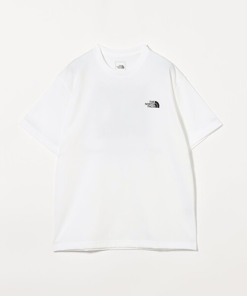 THE NORTH FACE(ザノースフェイス)の「<THE NORTH FACE> ショートスリーブ バックスクエア トラバースロゴ Tシャツ(Tシャツ/カットソー・メンズ・ブラック/ホワイト/ベージュ・XL/L/M)」の7枚目の写真