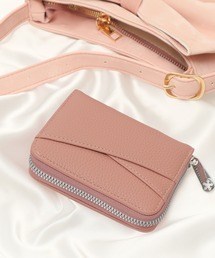 M2SUQARED（エムツースクエア）の「【M2SUQARED/エムツースクエア】フェイクレザー ジャバラ ミニ財布/ウォレット（財布）」